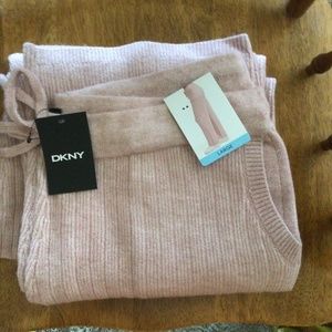 DKNY cashmere blend pants
